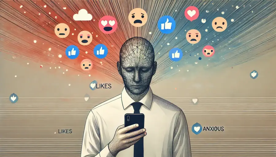 تاثیر شبکههای اجتماعی بر سلامت روان